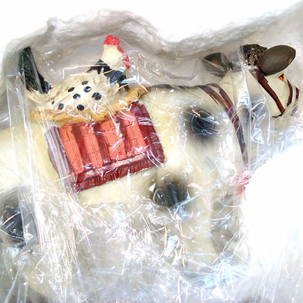 Country Nativity Christmas Figures Set Unused in Box #8