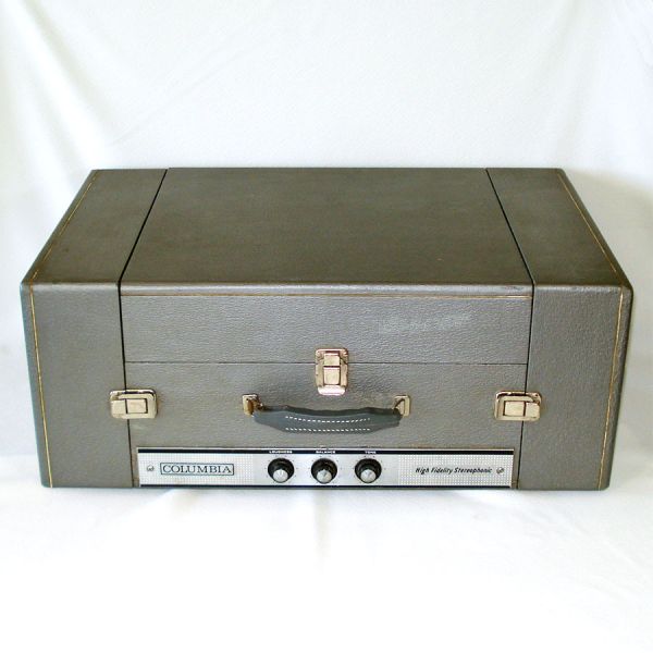 Columbia High Fidelity Stereophonic Record Player With Speakers #2