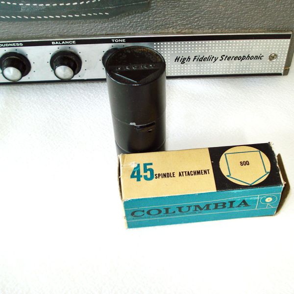 Columbia High Fidelity Stereophonic Record Player With Speakers #6