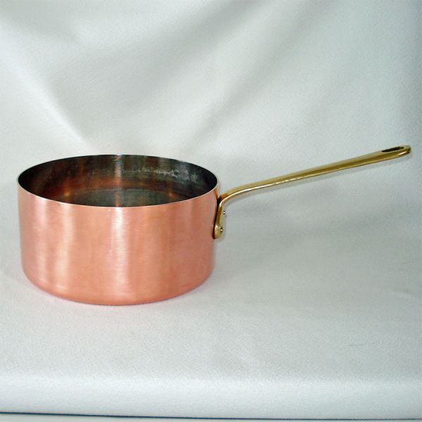 Copper 3 Quart Covered Saucepan #2