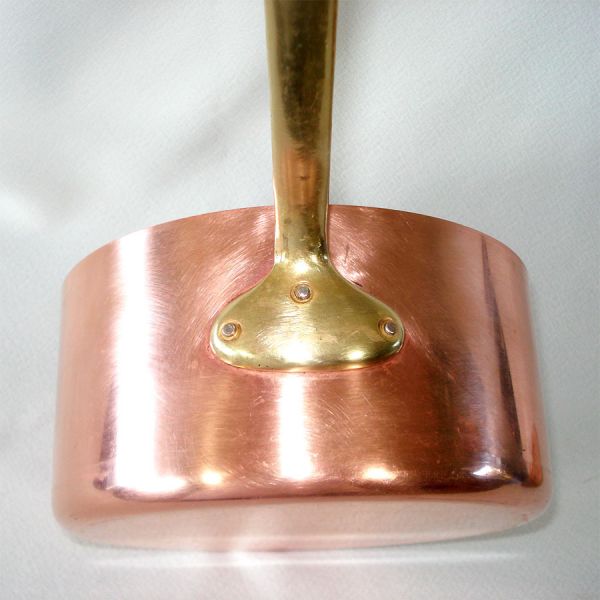 Copper 3 Quart Covered Saucepan #3