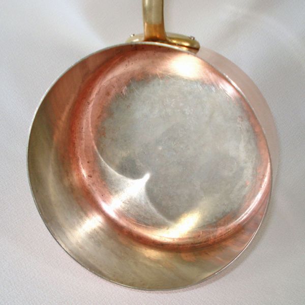 Copper 3 Quart Covered Saucepan #5