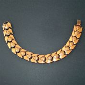 Renoir Petite Links Copper Bracelet Stylized Thunderbirds