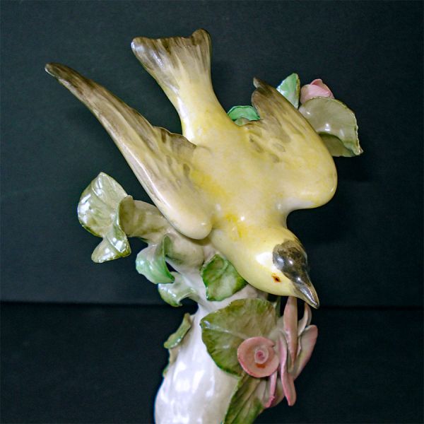 Cordey China Bird on Flowered Tree Figurine #3
