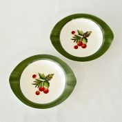 Wedgwood Covent Garden England 2 Ashtrays Mint