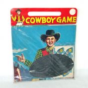 1950s Dimestore Cowboy Game Toy Mint in Package Clearance
