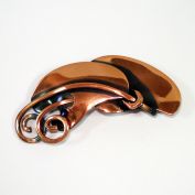 Rame' Modernist Copper Brooch Pin Clearance