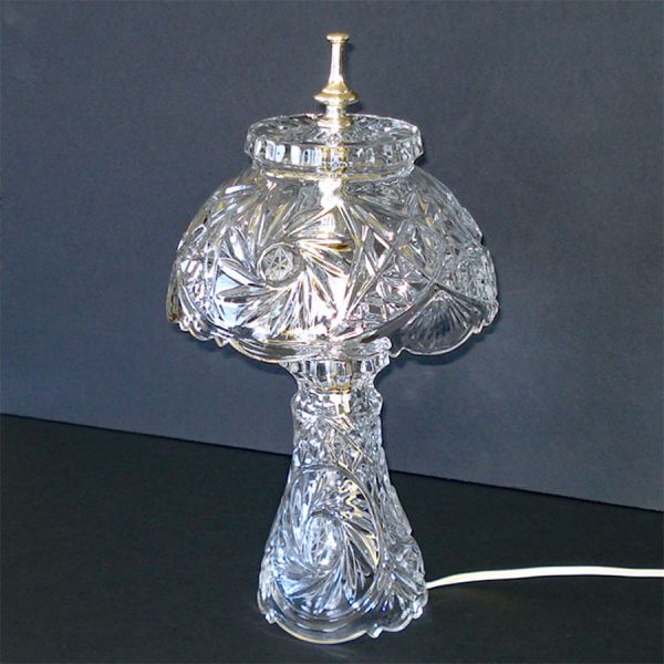 Lead Crystal Zajecar Boudoir Table Lamp #5