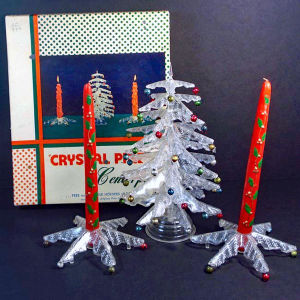 Spare Parts For Peerless Crystal Pine Christmas Tabletop Tree Clearance #3