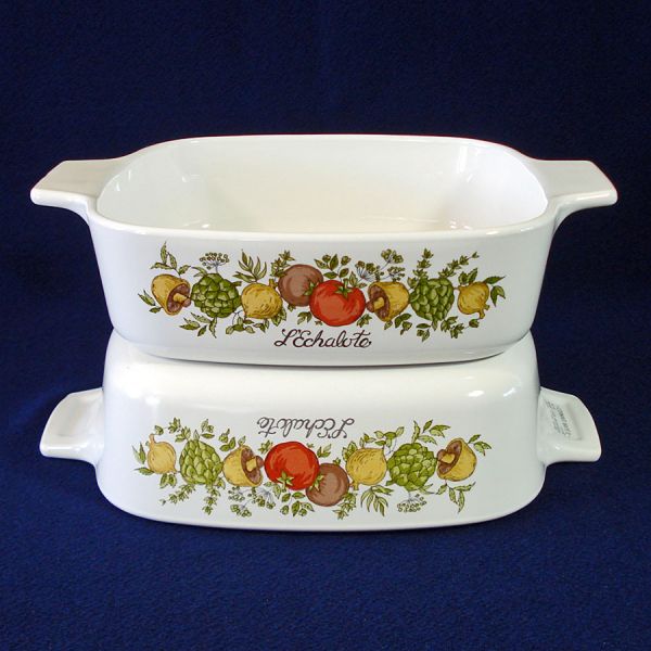 Corning Ware Spice of Life Saucepan, Pair Casserole Bakers #2