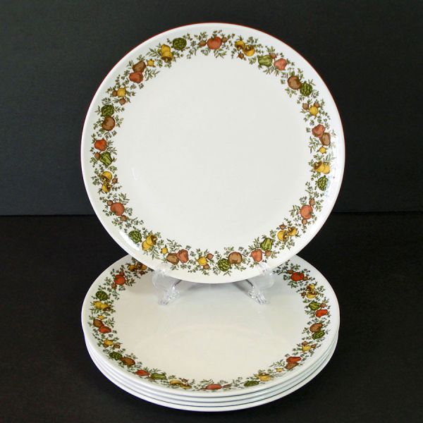 Corning Centura Spice of Life 5 Luncheon Plates