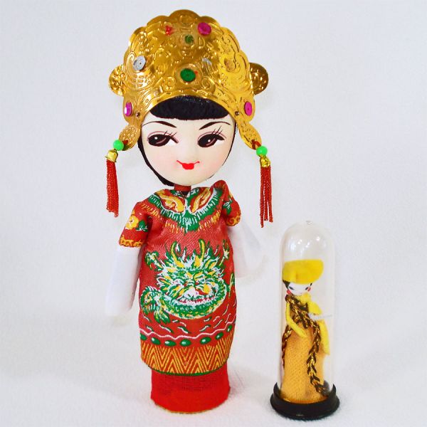 Lot 10 Mid Century Ethnic, Souvenir, International Dolls #5