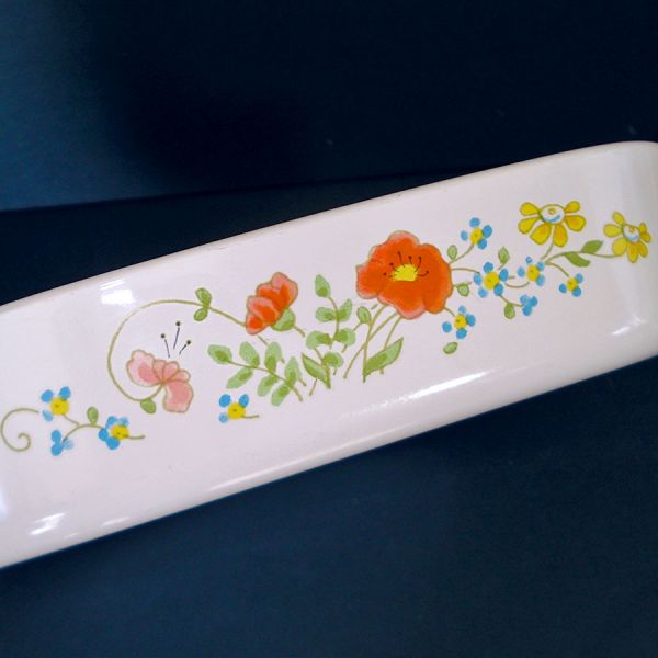 Corning Wildflower 2.5 Quart Covered Casserole Baking Dish #2