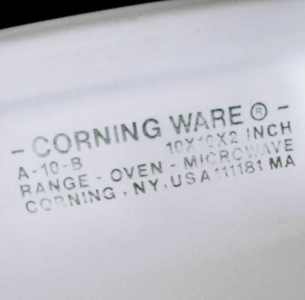 Corning Wildflower 2.5 Quart Covered Casserole Baking Dish #5