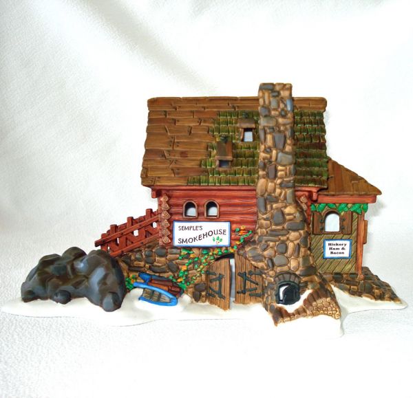 Semple's Smokehouse Dept 56 Christmas Village House #2