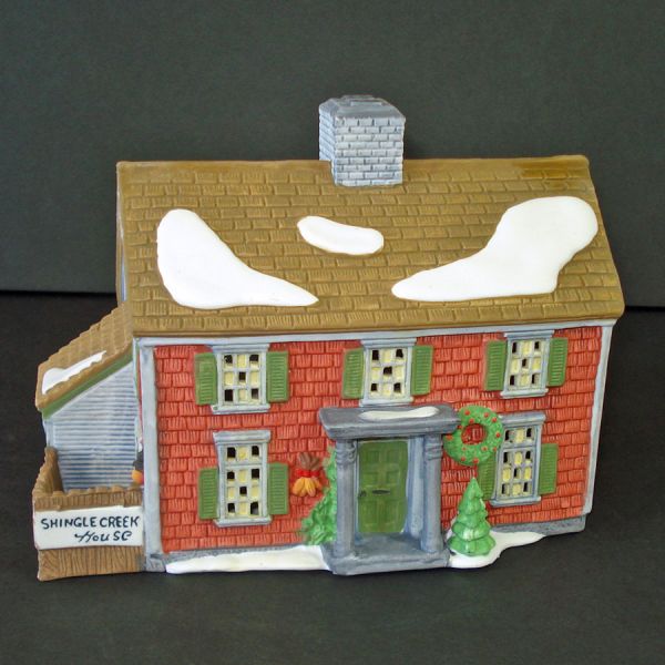 Shingle Creek Dept 56 Christmas Village House In Box #2