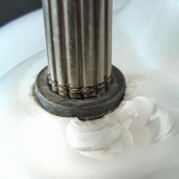 Pair 1930s Houze Satin Glass Deco Dancing Couple Boudoir Lamps #6