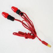 Replacement Double Red C7 Christmas Light Cord for Wreaths, Bells