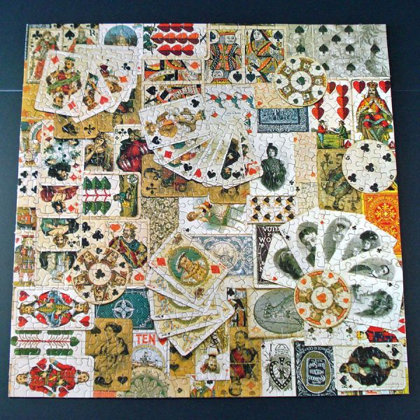 Dealers Delight Springbok Antique Playing Cards Jigsaw Puzzle #3