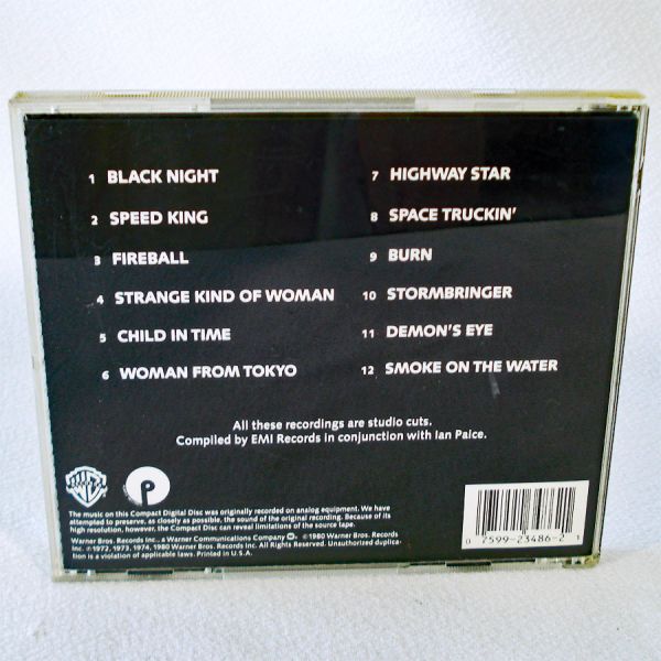 Deepest Purple The Very Best of Deep Purple CD #2