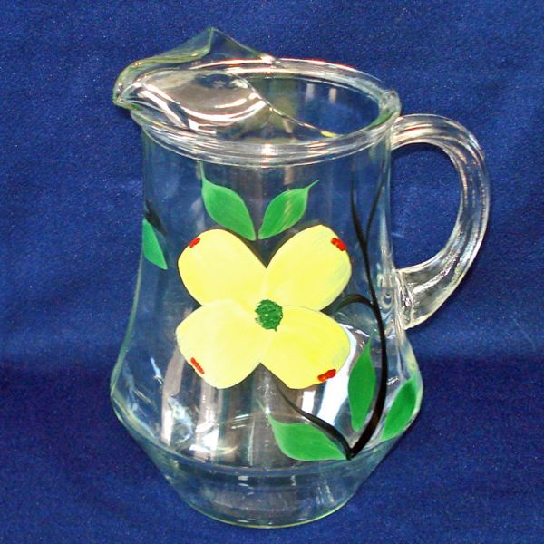 Dixie Dogwood 72 Ounce Glass Pitcher #2