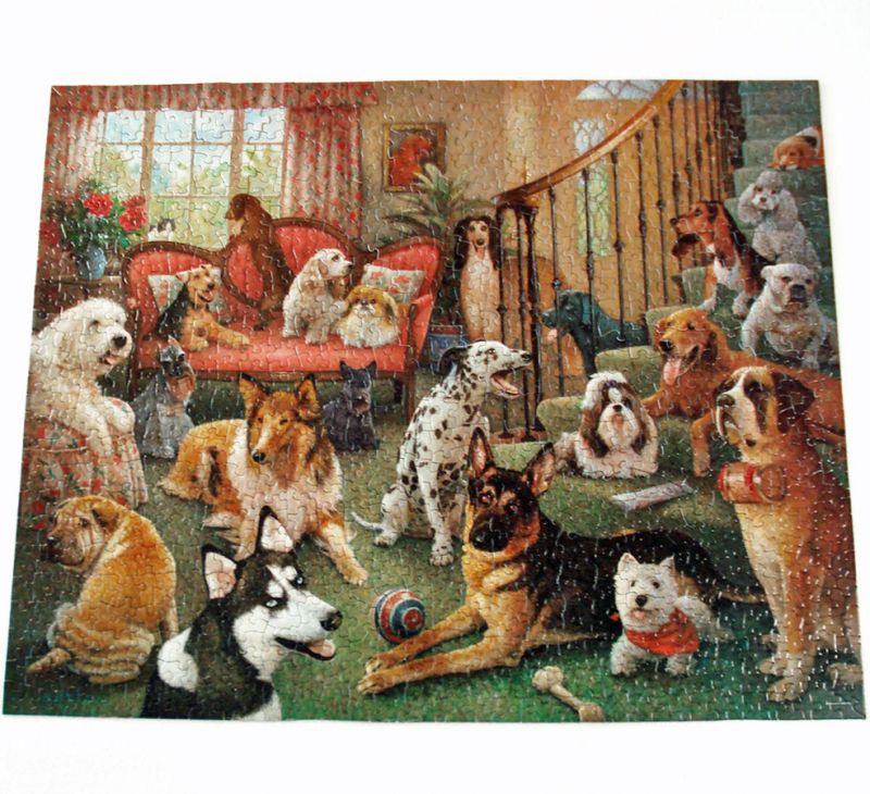 Copperton Lane: Dogs, Dogs, Dogs! Springbok 1000 Piece Jigsaw Puzzle,  Puzzles, 16212