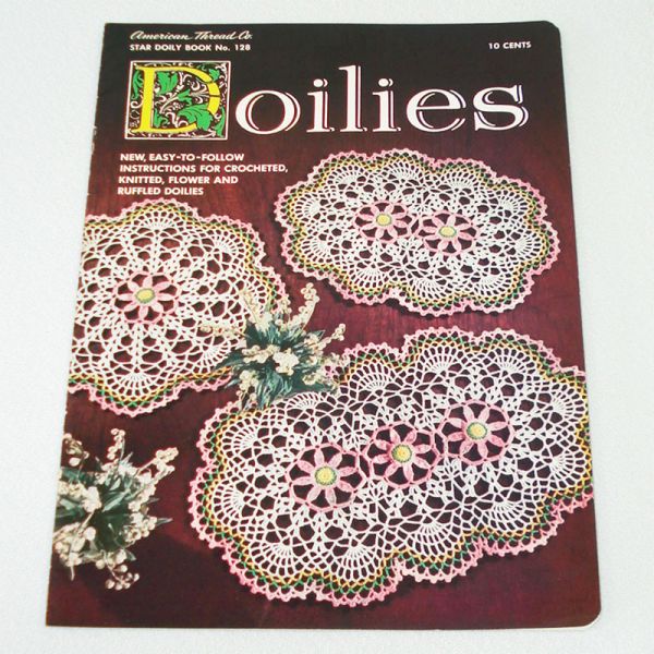 1956 Star Doilies Crochet Pattern Instruction Booklet Clearance
