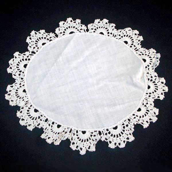 6 Vintage Hand Crocheted Doilies #5