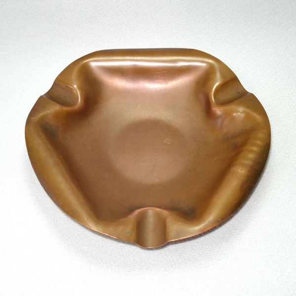 Drumgold Arrowhead 3 Sided Hand Wrought Copper Ashtray #2