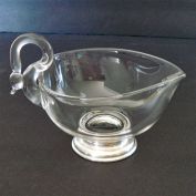 Duncan Miller Swan Gravy Sauce Boat Sterling Base