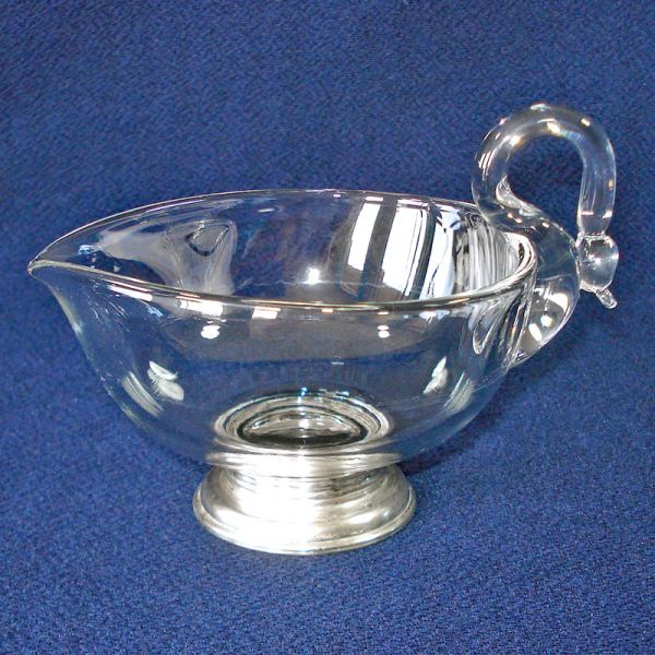 Duncan Miller Swan Gravy Sauce Boat Sterling Base #2