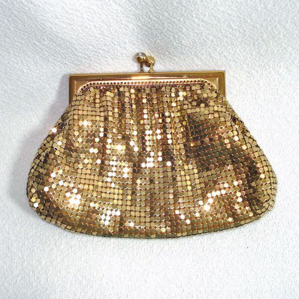 Duramesh 1950s Gold Mesh Evening Bag