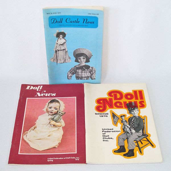 Doll World and Doll News Magazines 9 Issues 1970s #4