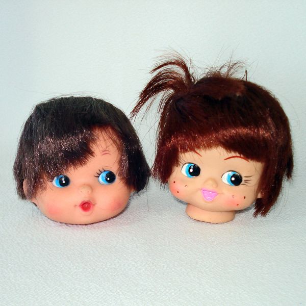 Lot 10 Craft Doll Heads For Soft Sculpture #4