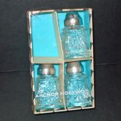 Anchor Hocking EAPC Individual Salt Pepper Shakers