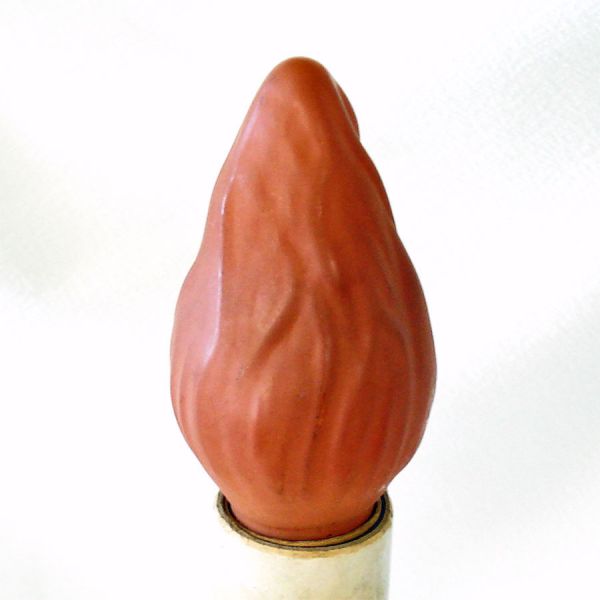 Austria Figural Pink Flame Standard Edison Base Light Bulb Working