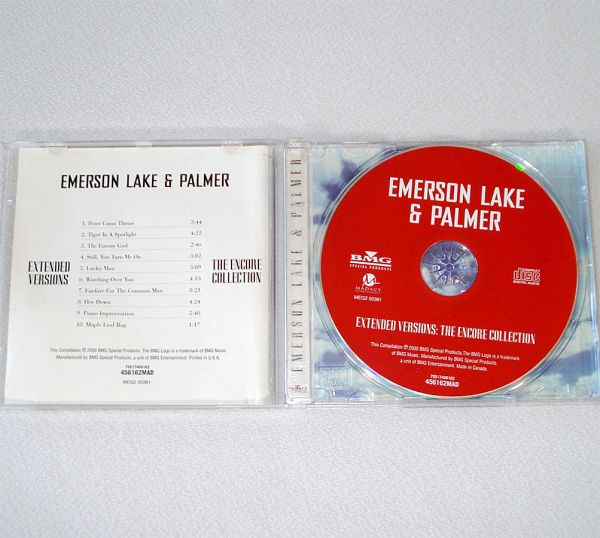 Emerson Lake & Palmer Extended Versions Encore Collection CD #3