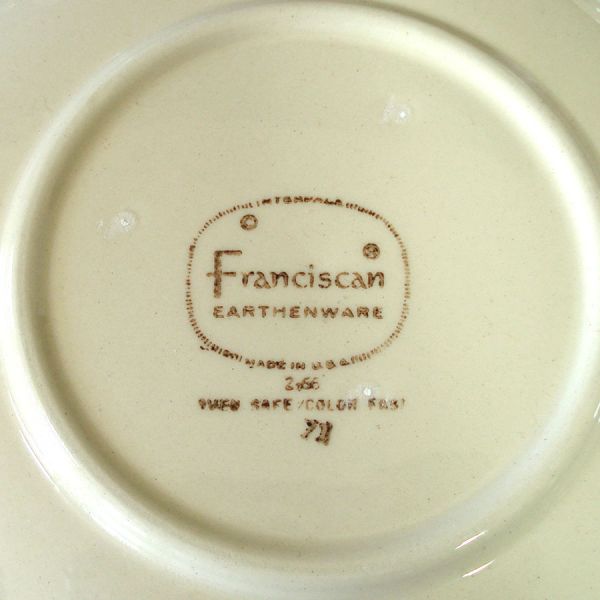 Franciscan Apple Pair Cup and Saucer Sets Clearance #3