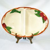Franciscan Apple Divided Vegetable Serving Bowl