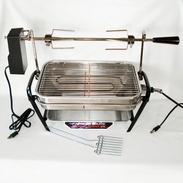 Farberware 454A Open Hearth Rotisserie Broiler Grill Appliance