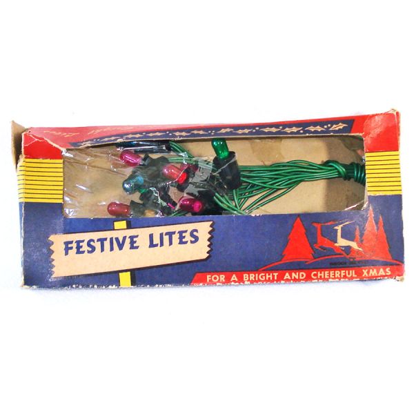 Christmas C6 Light String With 8 Volt Transformer Bulbs Working #5