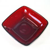 Anchor Hocking Royal Ruby Charm Fruit Dessert Bowl