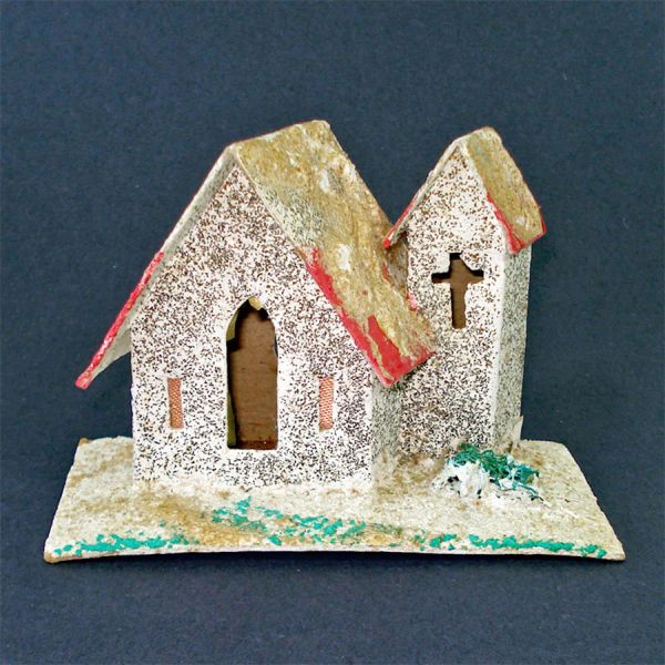 Foil Tinsel 1930s Christmas Candy Container Ornament And More #4