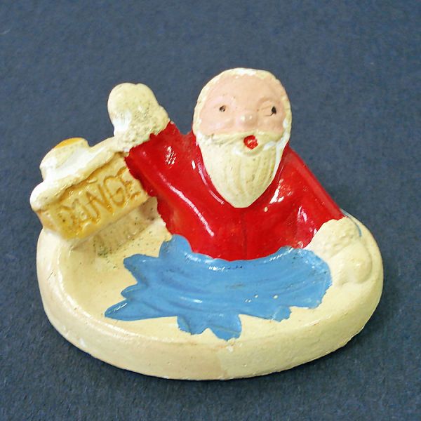 Foil Tinsel 1930s Christmas Candy Container Ornament And More Clearance #5