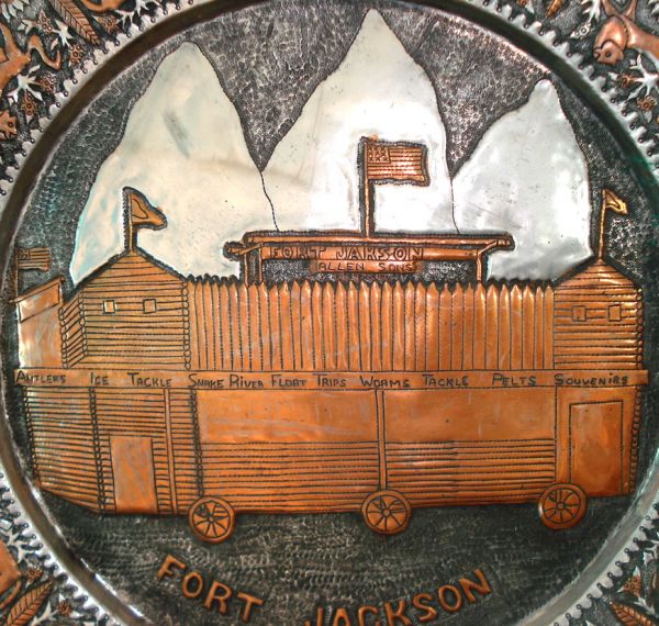 Mixed Metals Fort Jackson Tetons Wyoming Massive Wall Charger Clearance #2