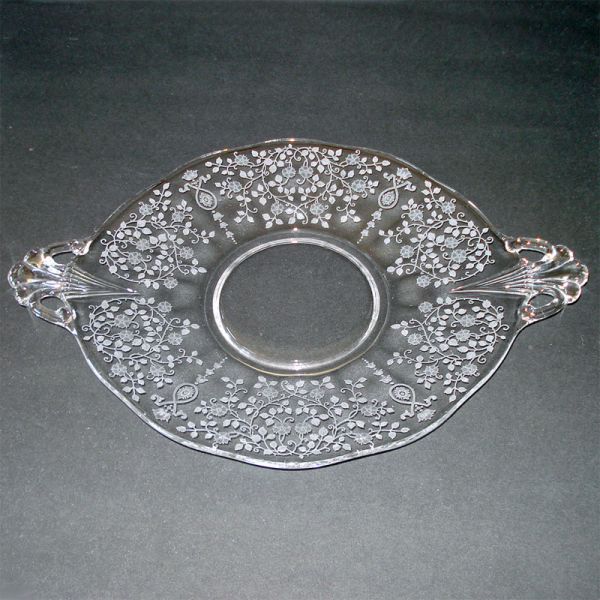 Fostoria Arcady Handled Cake Plate #2
