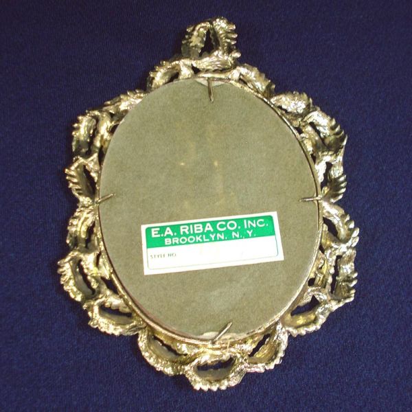 Fragonard Framed Porcelain Cameo Wall Hanging Clearance #3