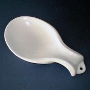 Frankoma Pottery White Sand Spoon Rest