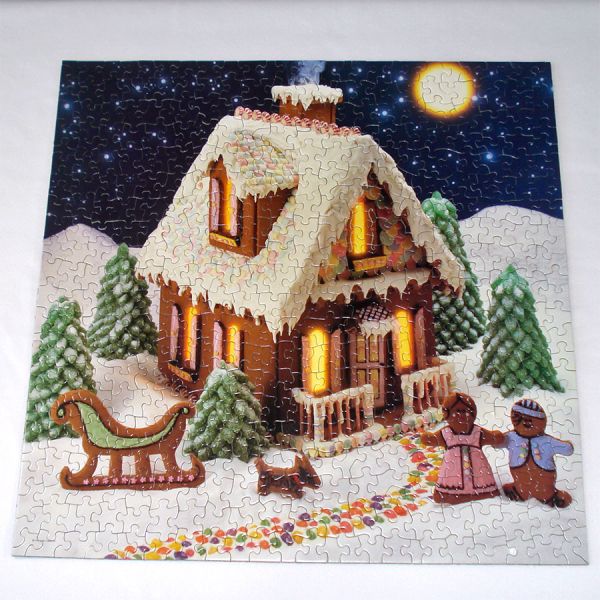 Magical Gingerbread House Springbok Jigsaw Puzzle #2