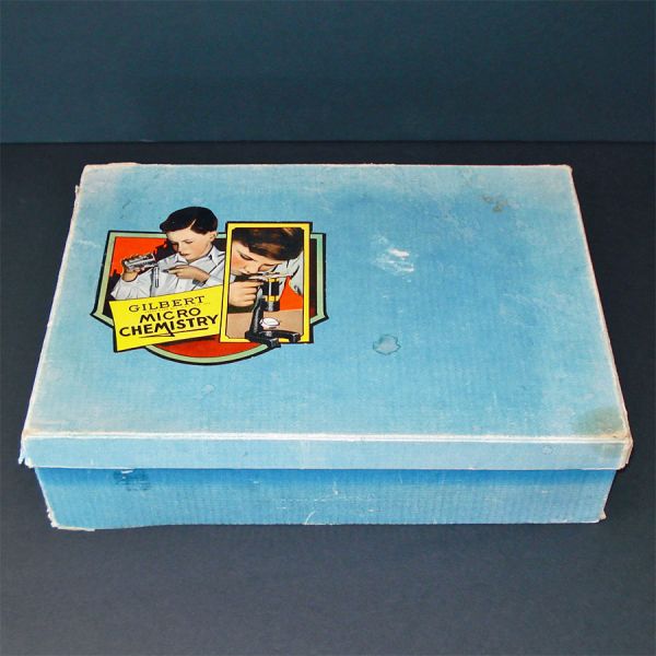 Gilbert 1936 Micro Chemistry Set With Microscope #2